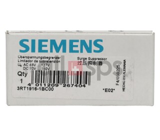 SIEMENS SURGE SUPPRESSOR - 3RT1916-1BC00