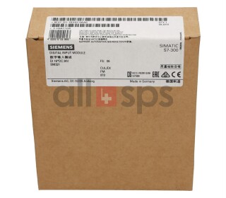 SIMATIC S7-300 DIGITAL INPUT MODULE - 6ES7321-1BH02-0AA0 NEW SEALED (NS)