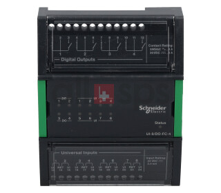 SCHNEIDER ELECTRIC I/O MODULE UI-8/DO-FC-4 - SXWUI8V4X10001