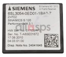 SINAMICS S120 COMPACTFLASH CARD PERFORMANCE-ERW. - 6SL3054-0ED01-1BA0-Z