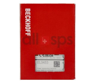 BECKHOFF ETHERCAT ANALOG EINGANG - EL3453