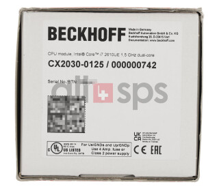 BECKHOFF BASIC CPU MODULE - CX2030-0125